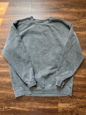 Comfort Colors Dark Grey Blank Sweatshirt